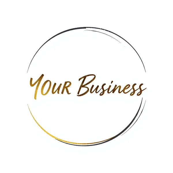 לוגו Your Business בעיצוב יוקרתי